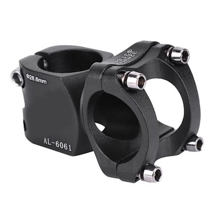 Aluminiumlegering cykel kort styrstam cykling tillbehör för mountainbike landsvägscykel 31.8x32MM