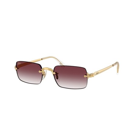 Ray-Ban -Aurinkolasit - Gold Rectangular - Ray-Ban RB3928 001/8H 5420
