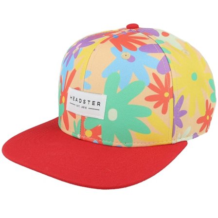 Headster - Multi snapback Keps - Kids Backyard Meadow Peaches Snapback @ Hatstore