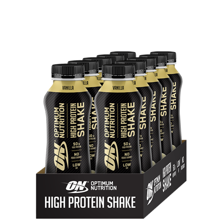 Optimum Nutrition 10 x Optimum High Protein Shake, 500 ml