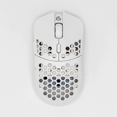 Trådløs Gamingmus 58 Gram Ultralet Honeycomb Design (hvid) TA db