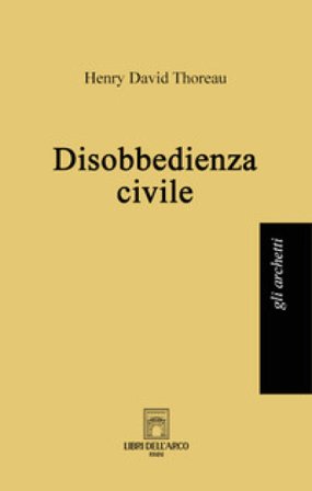 Disobbedienza civile Henry David Thoreau