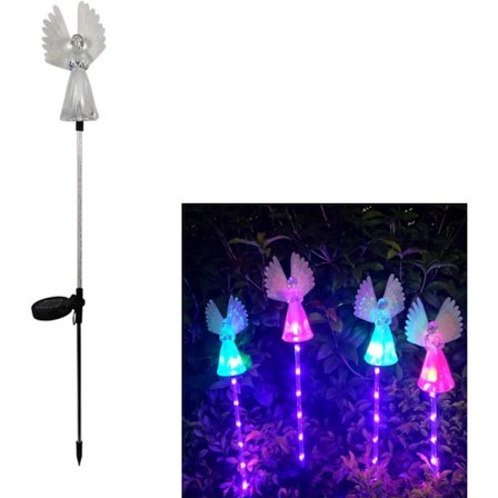 Havelamper, Solcelle Drevne Vandtætte Solcellelamper, Landskabsbelysning LED Solcelle Drevne Havelampe Dekoration, til Terrasse Græsplæne Gårdhave Sti