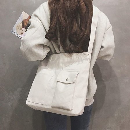 Damväska Kvinnlig Tote Canvas Handväskor Axelväskor - high quality