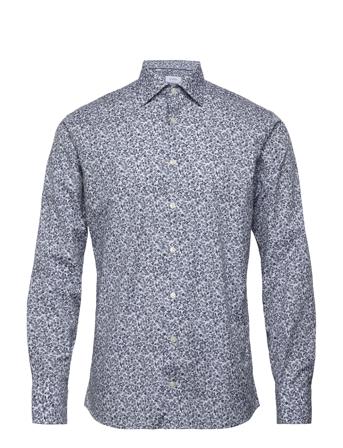 Men's Shirt: Business Poplin Paita Bisnes Harmaa Eton