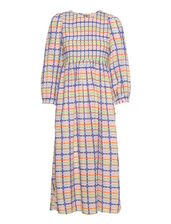 Odette Sleeve Dress Patterned Becksöndergaard