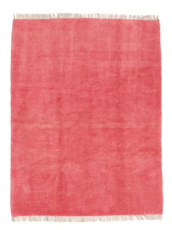 Hand Knotted Persian Gabbeh Persia Fine Rug 157X200 Red