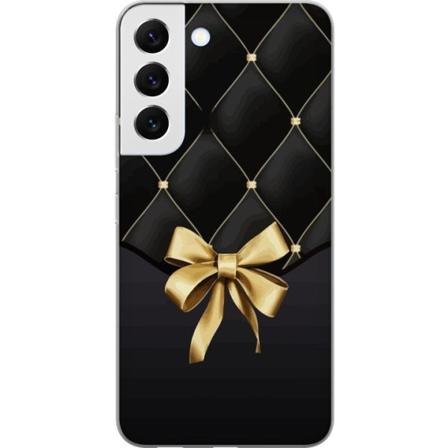 Samsung Galaxy S22 5G Gjennomsiktig deksel Elegant Rosett