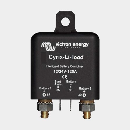 Relè di protezione della batteria per batterie al litio Victron Cyrix-Li-Load 12 / 24V, 120 A