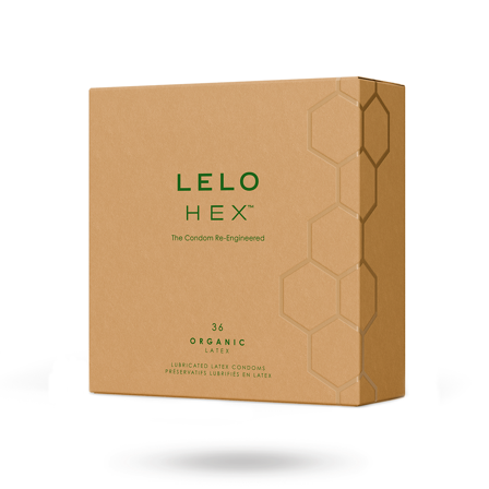 LELO HEX ORGANIC 36-PACK KONDOMER - Erotik Vuxen: Kondomer