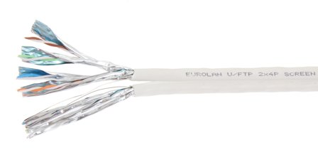 Eurolan 19SD-TA-23WT-R500 Datakabel 16 ledere x 8 kabler, 0,58 mm 500 m, trommel, Stikkontakter & kabler