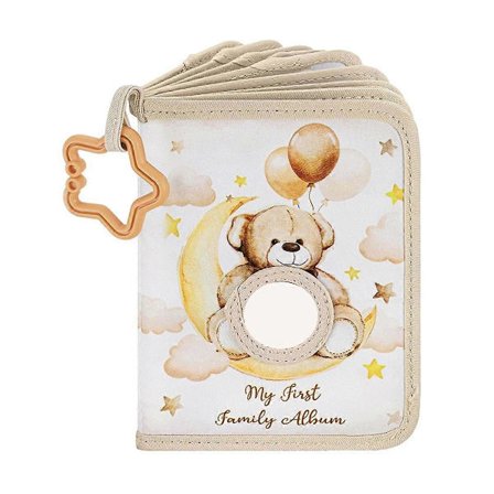Baby Fotoalbum - Myk Babybok Første År Baby Fotoalbum Holder 4x6 tommer Bilder for Mem [DB]