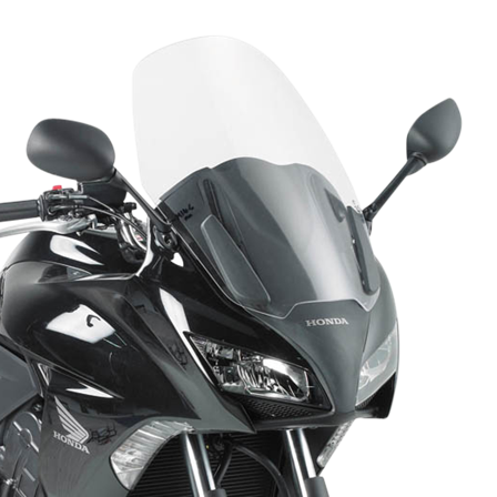 Vindskærm Givi D-ST, Klar - Honda CBF 1000 F 2010-2014