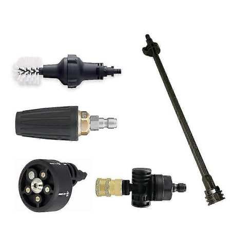 Monitoiminen Yhteensopiva Worx Hydroshot Wg629e/630/644 Wa4039 -suuttimen puhdistustyökalun kanssa - WELLNGS