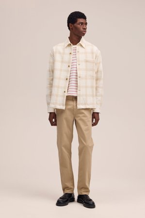 Tony Byxor Herr Khaki Ekologisk Bomull