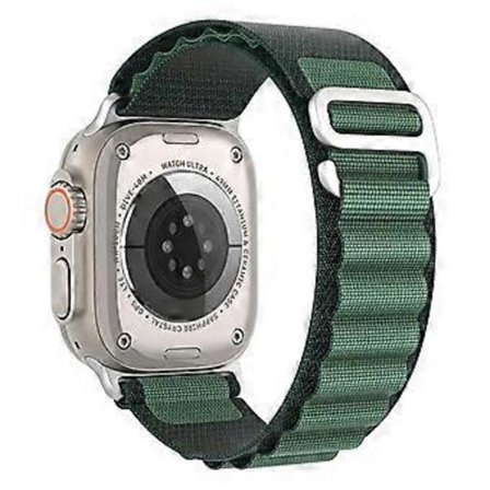 DUX DUCIS GS Series Reim Kompatibel Med Apple Watch Series 10 46mm / Ultra 2 / Ultra 49mm / 9 8 7 45mm / SE (2023) SE (2022) SE 6 (Mørkegrønn)