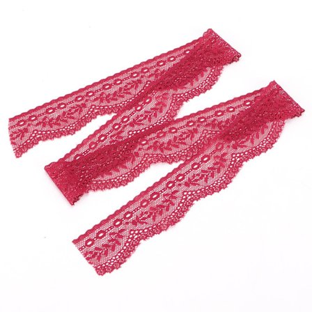 Lilla blonder 10 meter 4cm/1,5in bredt bånd trim gressmønster blonder for hårbåndslaging gaveinnpakning