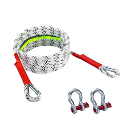 Bogserlina - Extra Starkt Dragningslina för Bilbogsering 10 ton 7 meter