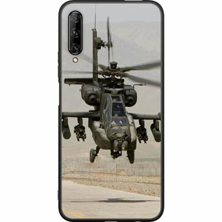 Huawei P Smart Pro 2019 Svart Skal Ah-64 Apache Attack Helicop
