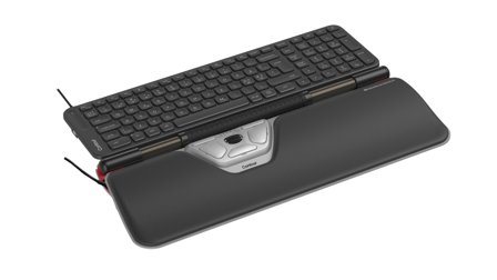 Contour Design CONTOUR RollerMouse Red Plus + Balance Mid-Size Keyboard Combo Wired Pan Nordic Layout