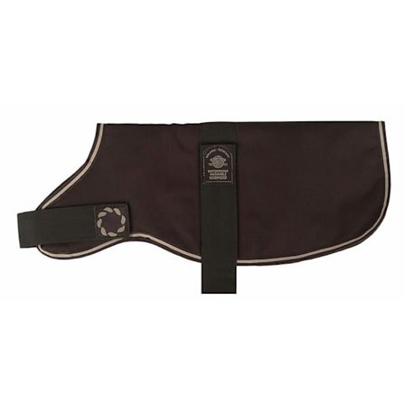 Täckning - plaid Outhwaite - DAC11 - Fyllt mantel för tax, 11", Brun