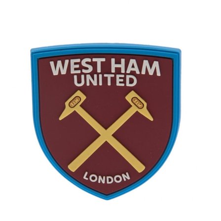 West Ham United FC 3D kylskåpsmagnet En storlek Bourgogne