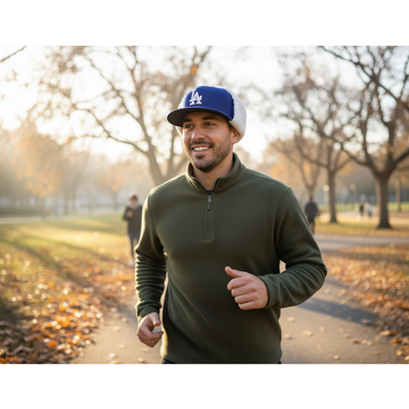 New Era - MLB Blau earflap Cap - Los Angeles Dodgers 59FIFTY Dog Ear Classic Royal Fitted @ Hatstore