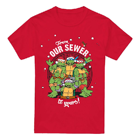 Teenage Mutant Ninja Turtles Herr Jul Från Vår Kloak
