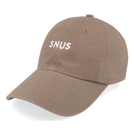 Kiosken - Beige unconstructed Cap - Snus Sand Dat Cap / Unstructured @ Hatstore