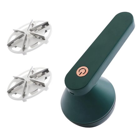 Vihreä sähköinen karvanpoistaja on ladattava, 2-in-1-karvanpoistaja