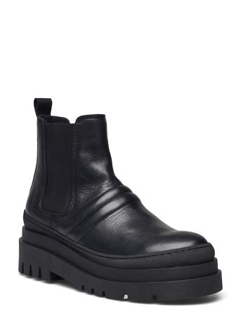 Biadema Short Boot Black Bianco