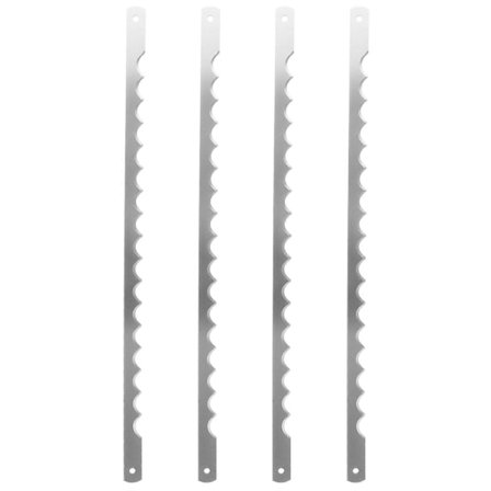 4 stk. Brødskive Skæreblade Brødbagemaskine Udskiftningsblad Toast Skæremaskine Savblad