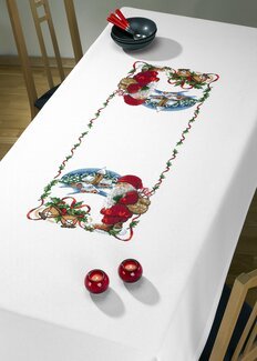 Iso pöytäliina Jouluaattoilta-140x230 cm