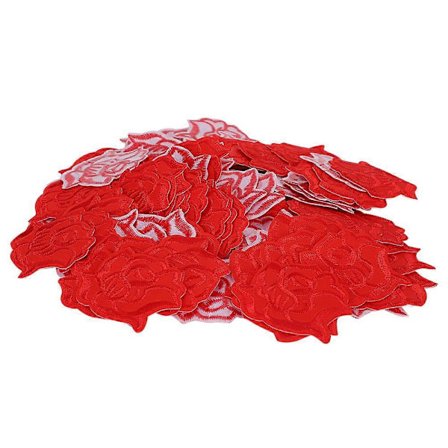 100 kpl Kirjontakangastarroja Ruusukuvioiset Silityskuvat DIY Reppu Vaatteiden Asusteet