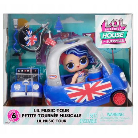 L.O.L. Overraskelse! Møbellegesæt med Doll S2, Cheeky Babe og