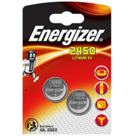 2450-2 Energizer Lithium 3V 2-pack