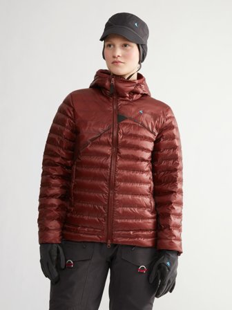 Klättermusen Lopt Kapuzenjacke Damen - Madder Red - Women's - XL