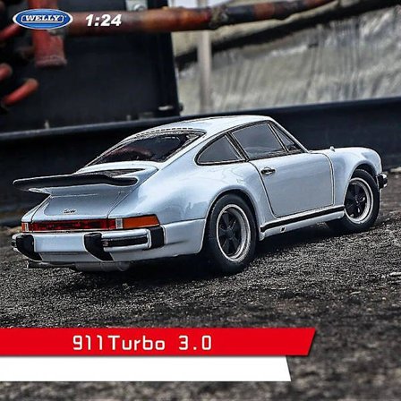 Welly 1:24 Porsche 911 Gt3 Rs Sininen auto - Metalliauto pienoismalli Simulaatioauto Koriste Kokoelma Lahja Lelulelu Die Casting Malli Poikaleikki
