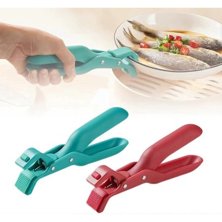 Multifunktionel Anti-Skoldnings Skålholder Klemme til Køkken, 2024 Ny Multifunktionel Anti-Skoldnings Skålklips, Varm Skål Tallerken Griber Anti-H...