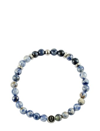 Beads Bracelet 6Mm Blue Edd.