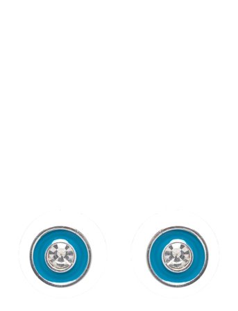 Enya Stud Earring Silvery Blue Blue Pipol's Bazaar