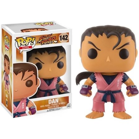 Figur - Funko Pop! - Street Fighter - Dan - 10 cm - Mixad - Barn