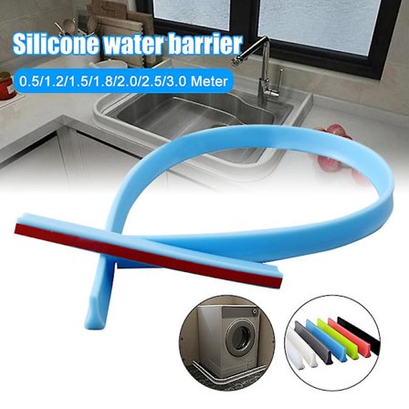 Dørforsegling Vandstop Foldbar Dørtrin Vandbarriere Vandtæt Liste Til Transparent