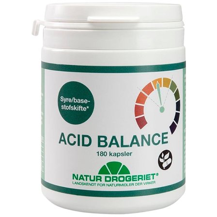 Natur Drogeriet Acid Balance 180 kaps., Helse & Madvarer, Mineraler, Zink