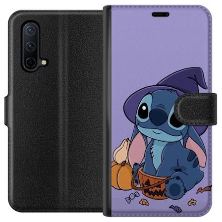 OnePlus Nord CE 5G Lompakkokotelo Stitch noita