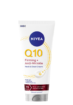 NIVEA Hudkräm Q10 Firming+ Anti-wrinkle Neck & Chest Cream 200 ml Bodylotion kroppsoljor Dam