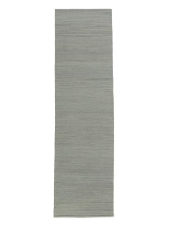 Vista 80X300 Piccolo Grigio Monocromatico Passatoia Tappeto Di Lana