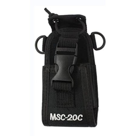 MSC-20C Justerbar Multifunktionshylster Kompatibel med Kenwood Yaesu Motorola Baofeng UV5R UV82 TYT UV5RA HYT 888S Walkie Talkie Hylster