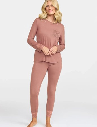 Damella of Sweden Pyjamas - Pink - XL