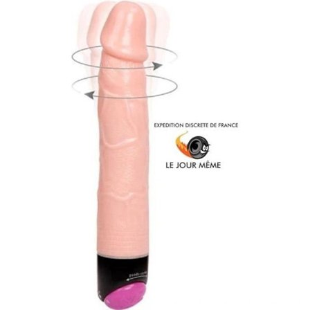 REALISTISK ROTERANDE VIBRATOR DILDO 24CM SEXLEKSAK, ta